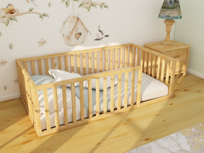 Montessori Wooden Floor Bed