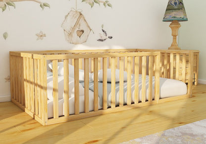 Montessori Wooden Floor Bed