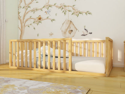 Montessori Wooden Floor Bed