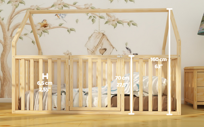 Nature-Friendly Montessori Floor Bed