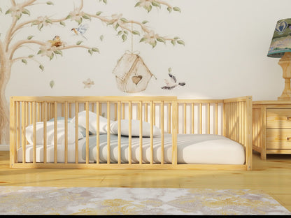 Montessori Wooden Floor Bed