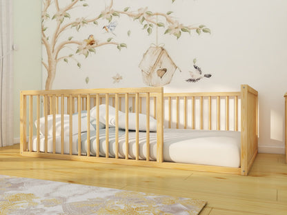 Montessori Wooden Floor Bed