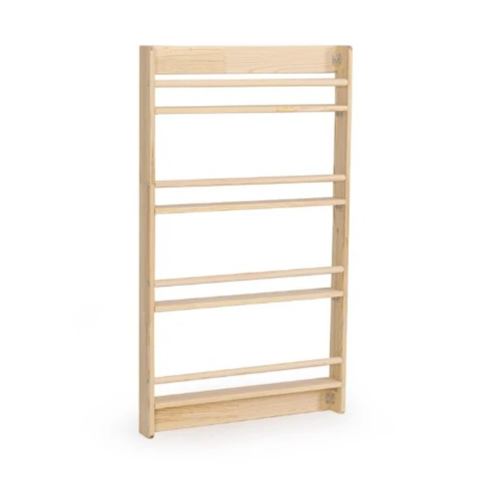 Montessori Wall Mounted Bookshelf, 4 Shelves