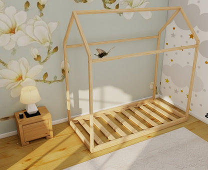 Montessori Floor Bed and Playhouse