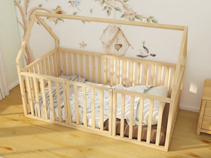 Nature-Friendly Montessori Floor Bed