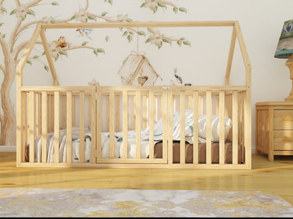 Nature-Friendly Montessori Floor Bed